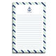 Seafoam Nautical Anchor Notepads Image 1 of 2